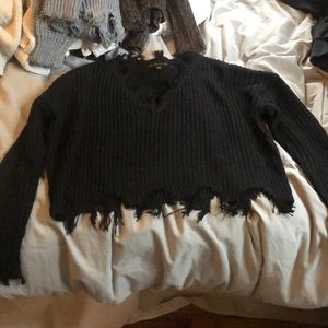 Trendy Black Sweater